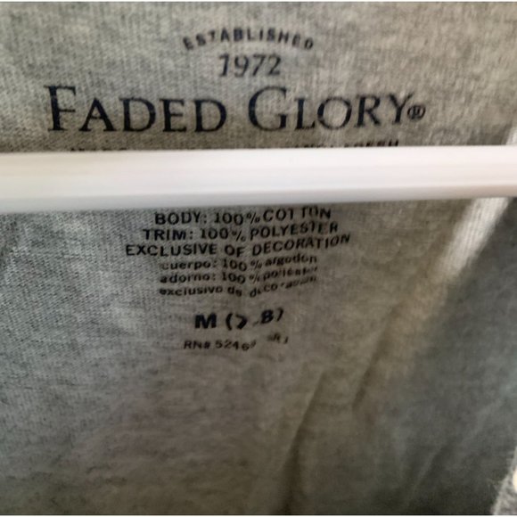 Faded Glory Girms Size Medium 7 8 Tshirt Dress tutu bottom Short Sleeve Pull ove - Picture 4 of 4